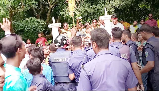 মদনে বিএনপি-আ.লীগ সংঘর্ষ, ওসি সহ আহত ২০