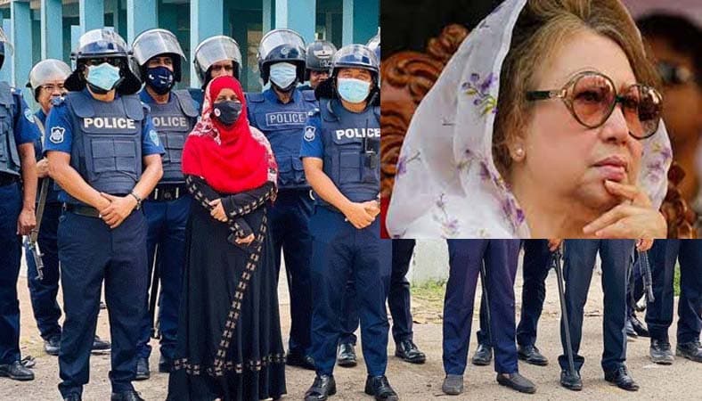খালেদার বাড়ির সামনে ১৪৪ ধারা জারি