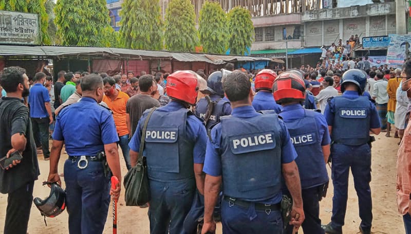 গাংনীতে পুলিশের পাহারায় বিএনপির প্রতিষ্ঠাবার্ষিকী পালন