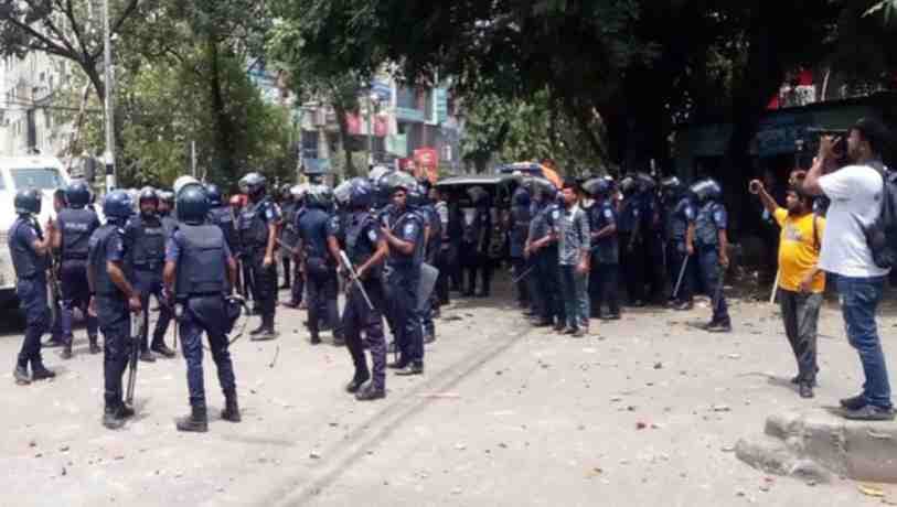 নারায়ণগঞ্জে বিএনপি-পুলিশ সংঘর্ষে ছাত্রদলের ২ নেতার মৃত্যু
