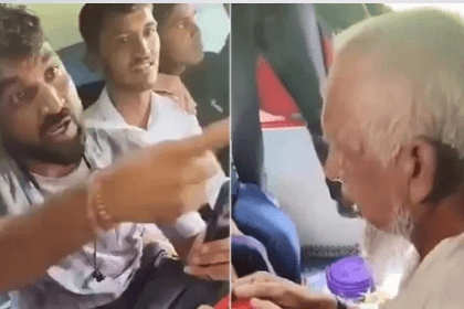 ভারতে চলন্ত ট্রেনে বয়স্ক যাত্রীকে মারধর গরুর মাংস বহন করার  সন্দেহে