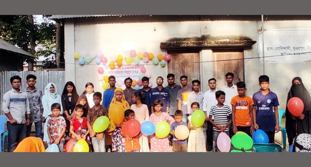 ভূঞাপুরে "দ্যা স্মাইল ফাউন্ডেশন" এর যাত্রা শুরু