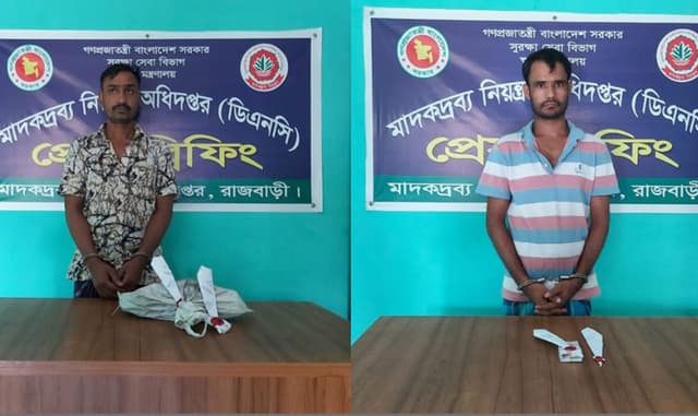 জেলা মাদকদ্রব্যের পৃথক অভিযানে ইয়াবা ও গাঁজাসহ আটক ২