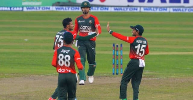 বড় সংগ্রহেও বাংলাদেশের শ্বাসরুদ্ধকর জয়