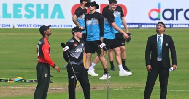 দ্বিতীয় ম্যাচে টস জিতে ব্যাটিংয়ে বাংলাদেশ