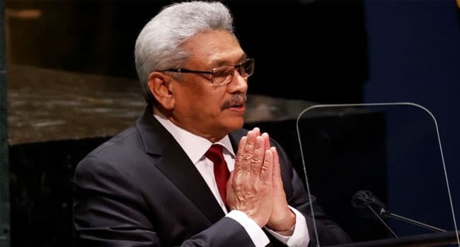 দেশে ফিরলেন পলাতক গোতাবায়া