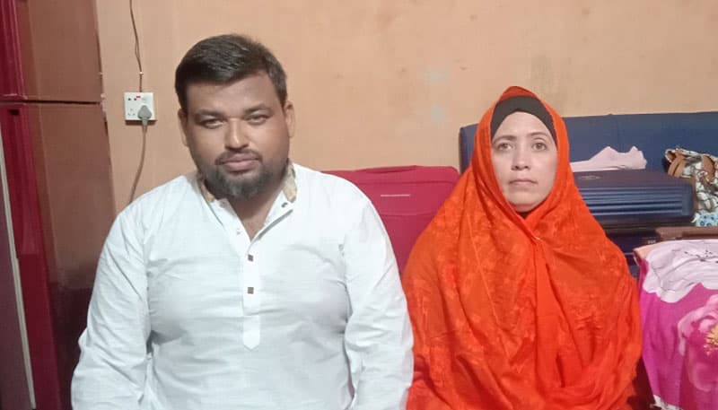 প্রেমের টানে জয়পুরহাটে ফিলিপাইন তরুণী