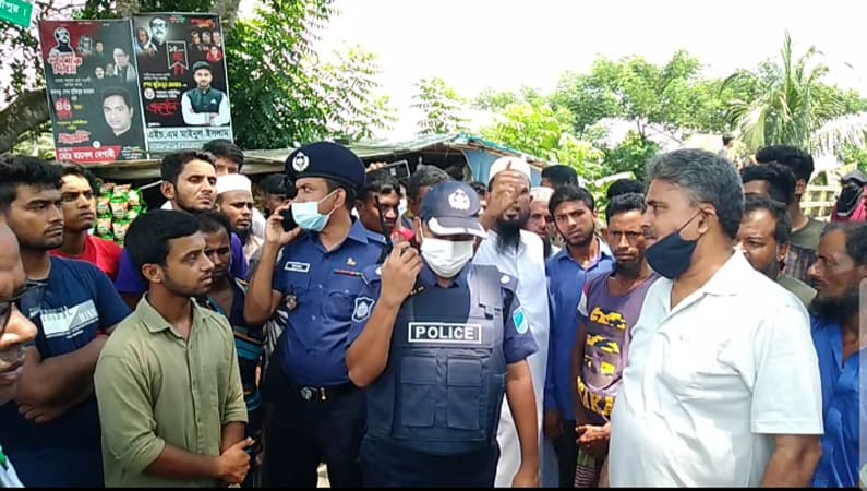 ডাসারে সড়ক দুর্ঘটনায় নিহত-২, ঘন্টা ব্যাপী সড়ক অবরোধ