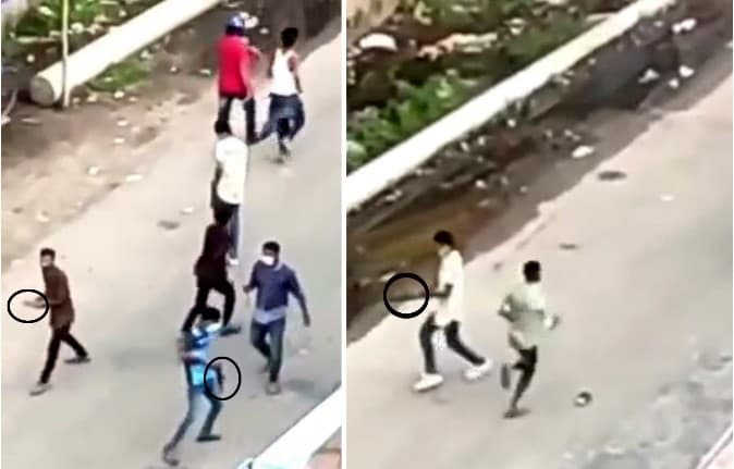 নোয়াখালীতে অস্ত্র হাতে ৩ তরুণের ভিডিও ভাইরাল