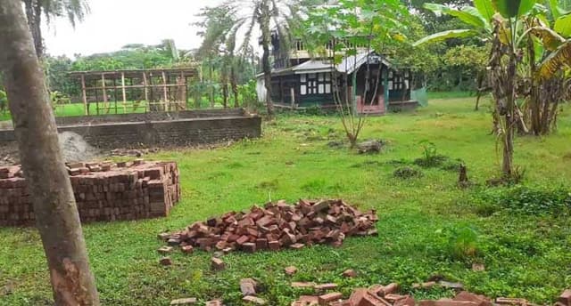 আদালতের নিষেধাজ্ঞা, বিধবার জমি দখলের অভিযোগ