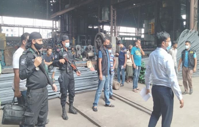 নকল রড তৈরি করায় ২৫ লাখ টাকা জরিমানা