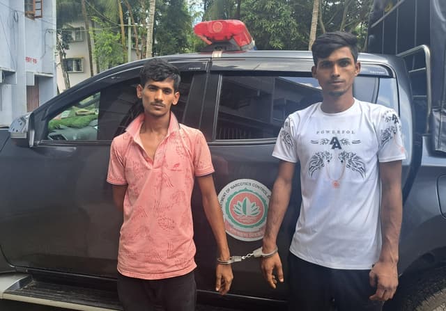 ইয়াবা সেবনের দায়ে ২ তরুণের কারাদন্ড