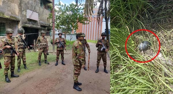 বরিশালে অবিস্ফোরিত গ্রেনেড উদ্ধার, নিরাপত্তা জোরদার
