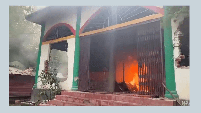 আরশেদ পাগলার মাজারে ভাঙচুরের পর অগ্নিসংযোগ, এলাকায় উত্তেজনা