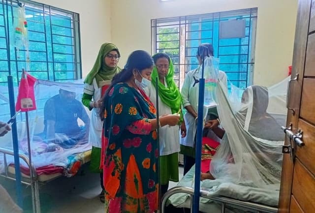 কাউখালীতে ডেঙ্গু রোগীর সংখ্যা বাড়ছে