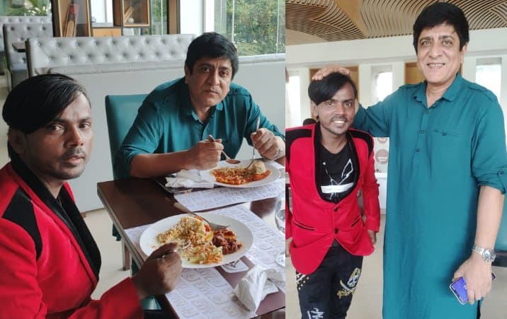 এক টেবিলে হিরো আলম-অমিত হাসান