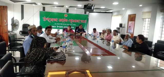 মাদারীপুরের ডাসারে আইন শৃঙ্খলা সভা অনুষ্ঠিত