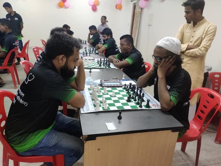 শেরপুর জেলা দাবা লীগ: তৃতীয় রাউন্ড শেষে শীর্ষে নকলা চেস ক্লাব