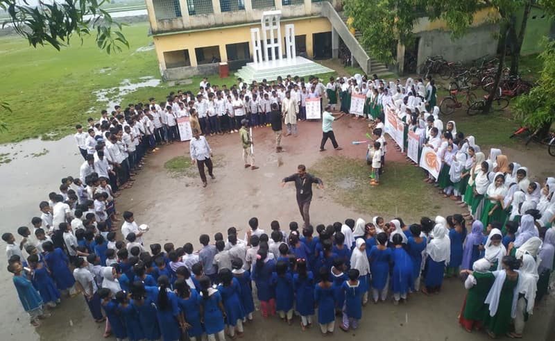 আশাশুনিতে প্রতিবন্ধী শিশুদের শিক্ষার অধিকার আদায়ে 'উই রিং দ্য বেল' ক্যাম্পেইন
