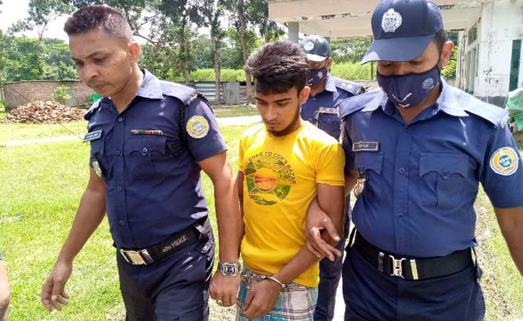 হিজলায় স্কুল ছাত্রীকে তুলে নিয়ে ধর্ষণকারী যুবক গ্রেফতার