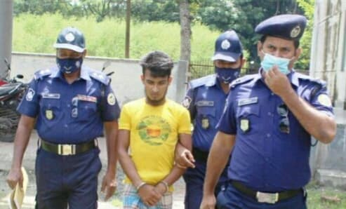 হিজলায় স্কুলছাত্রী ধর্ষণ ঘটনার ধর্ষক গ্রেফতার