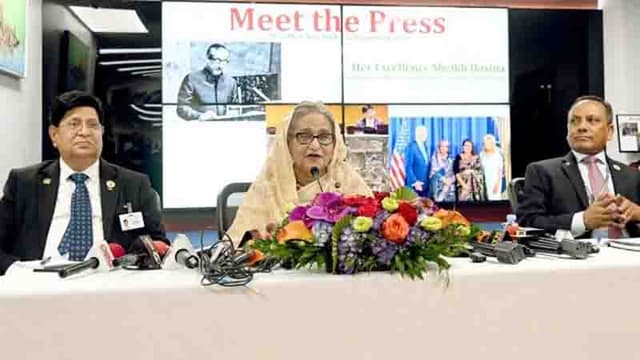 নির্বাচন বানচালের ষড়যন্ত্র হলে বাংলাদেশও স্যাংশন দেবে: প্রধানমন্ত্রী