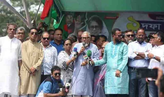 দুঃসময় পার করছেন দেশের মানুষ: বরিশালে নজরুল