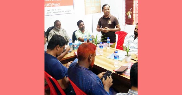 পাথরঘাটায় সাংবাদিকদের সাথে এনএসএস'র আলোচনা সভা অনুষ্ঠিত