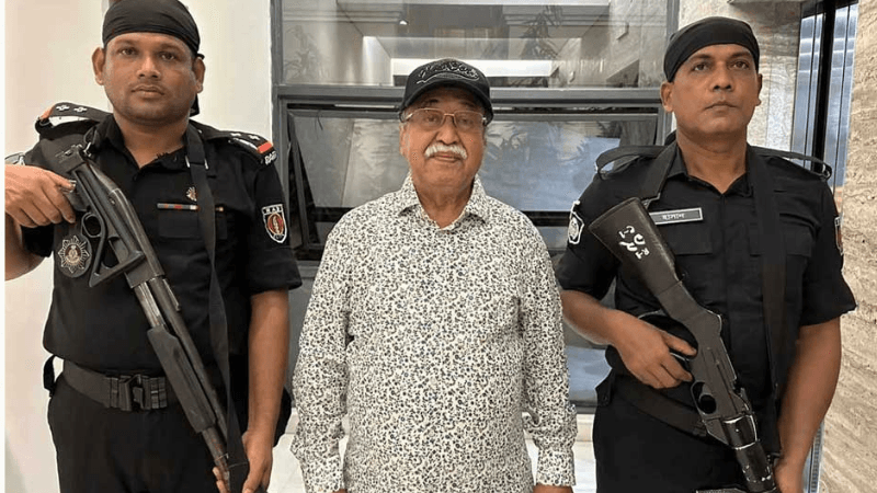 নূরুল মজিদ মাহমুদ গ্রেপ্তার