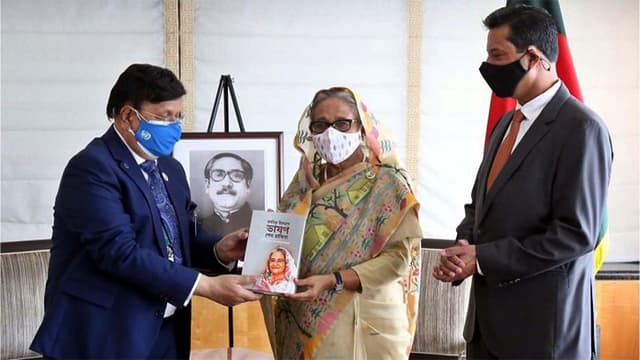 পররাষ্ট্রমন্ত্রীর নতুন বই ‘জাতির উদ্দেশে ভাষণ : শেখ হাসিনা’