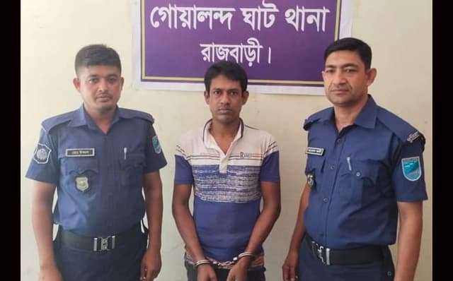 গোয়ালন্দে পরোয়ানাভুক্ত ১ আসামী গ্রেফতার