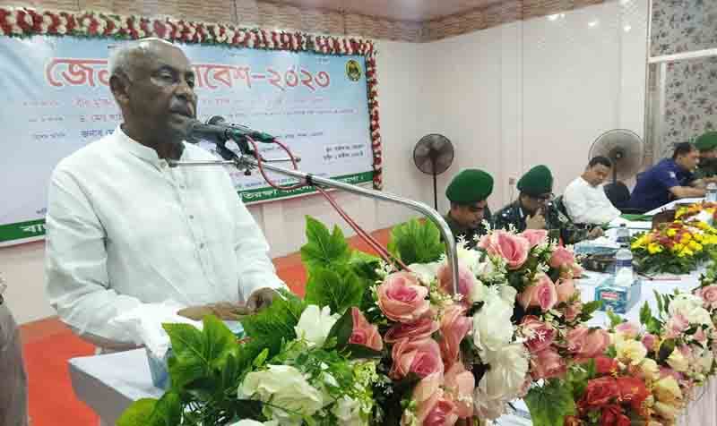 নেত্রকোণায় আনসার ও গ্রাম প্রতিরক্ষা বাহিনীর জেলা সমাবেশ অনুষ্ঠিত