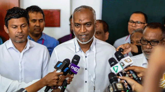 মালদ্বীপের নতুন প্রেসিডেন্ট হলেন মোহাম্মদ মুইজ্জো