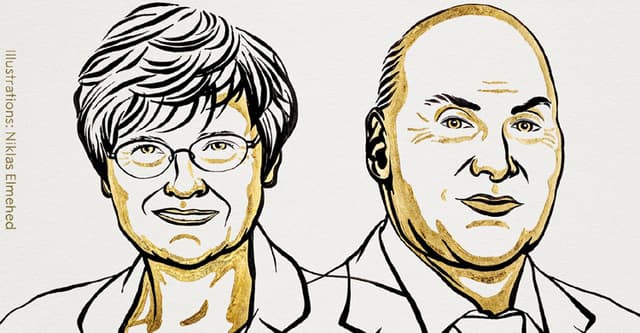 কোভিড-১৯ টিকার জন্য নোবেল পুরস্কার পেলেন দুই বিজ্ঞানী