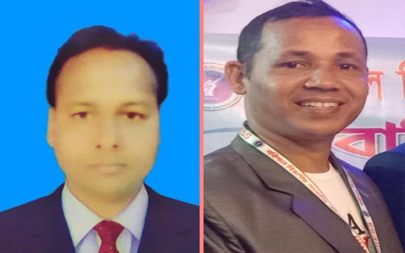 বাংলাদেশ হিন্দু পরিষদ পাথরঘাটা উপজেলা শাখার সভাপতি দীপঙ্কর সম্পাদক অমল