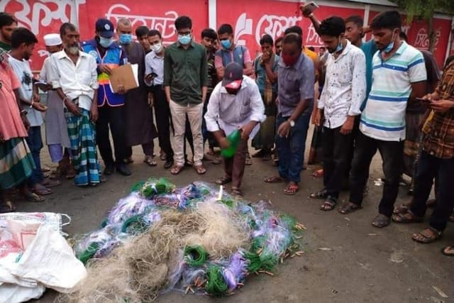 ভূঞাপুরে পাঁচ লাখ টাকার অবৈধ কারেন্ট জাল জব্দ