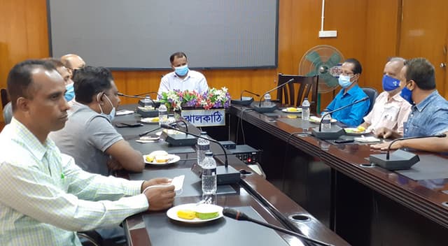 ঝালকাঠিতে জেলা প্রশাসকের সাথে সাংবাদিক নেতৃবৃন্দের মতবিনিময়