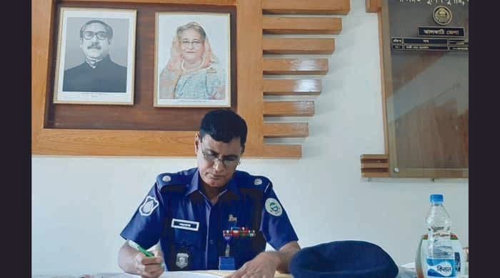 ঝালকাঠিতে শংকর কুমার দাসে অতিরিক্ত পুলিশ সুপার হিসেবে যোগদান
