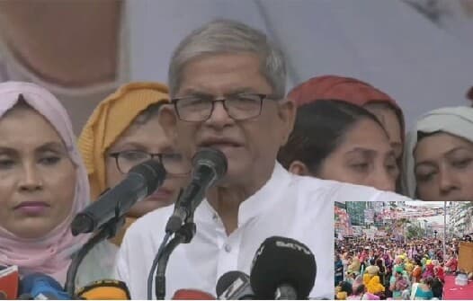 এই সরকার মানুষের ভোটের অধিকার কেড়ে নিয়েছে : মির্জা ফখরুল
