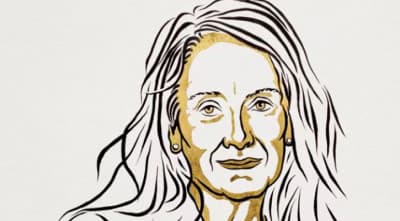 সাহিত্যে নোবেল পেলেন অ্যানি এরনক্স