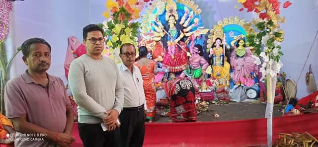 সরাইলে প্রতীমা বিসর্জনে শান্তিপূর্ণভাবে দুর্গাপূজা সম্পন্ন