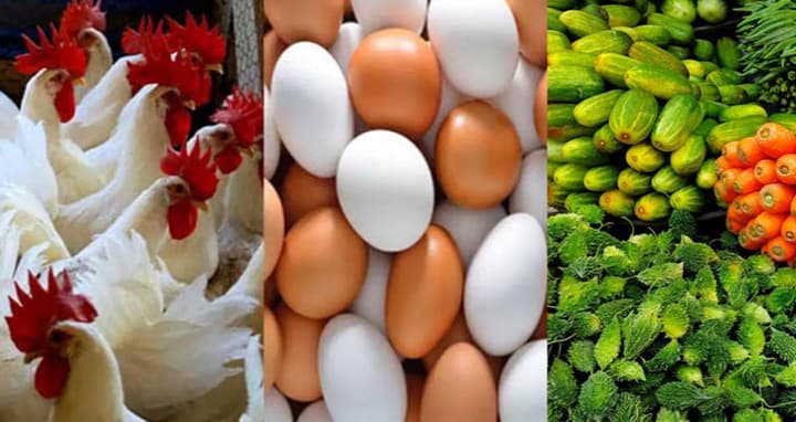 আলু-ডিমের দাম কমেনি, বেড়েছে মুরগি ও সবজির