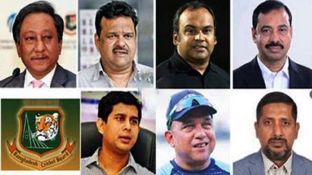 বিসিবি: পাপনসহ নির্বাচিত হলেন যারা