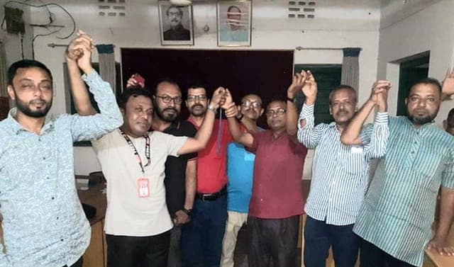 শ্যামনগরে জাতীয় সাংবাদিক সংস্হার পূর্ণাঙ্গ কমিটি গঠন