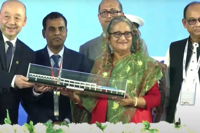 স্বপ্নের পদ্মা সেতুতে রেল সংযোগ উদ্বোধন
