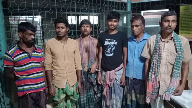 গোয়ালন্দে ভ্রাম্যমাণ আদালতে ৬ জেলের কারাদন্ড