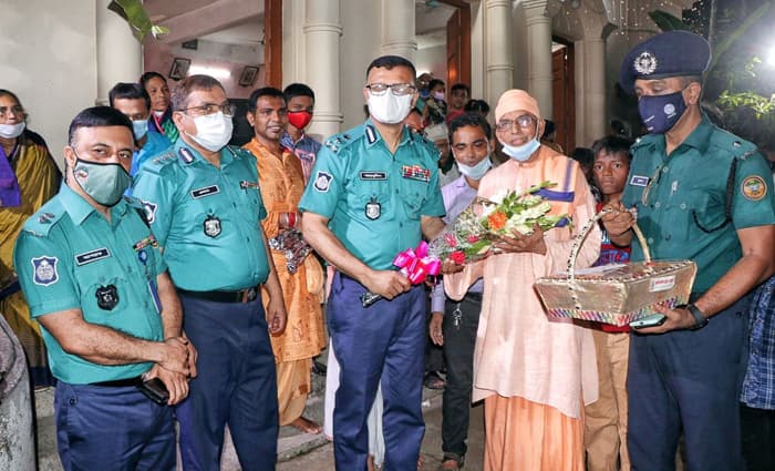 প্রতিটি ধর্মীয় সম্প্রীতির উৎসবে থাকে কল্যাণের বার্তা : বিএমপি কমিশনার