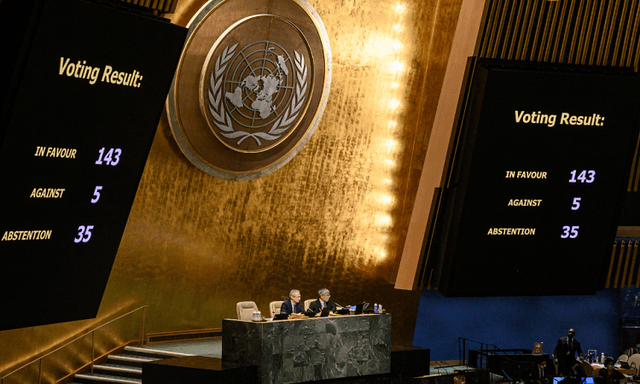 জাতিসংঘে রাশিয়ার বিরুদ্ধে বাংলাদেশসহ ১৪৩ দেশের ভোট