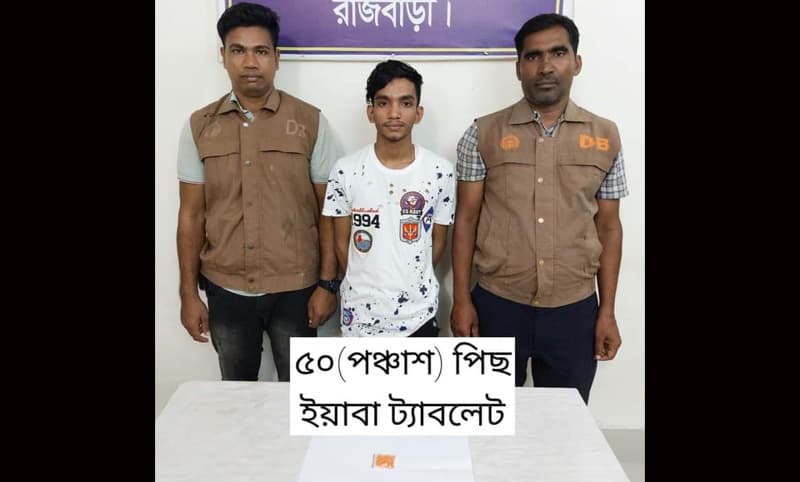 দৌলতদিয়ায় ডিবির অভিযানে ইয়াবাসহ আটক এক