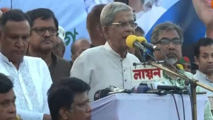 রাজপথেই ফয়সালা হবে: ফখরুলের হুঁশিয়ারি